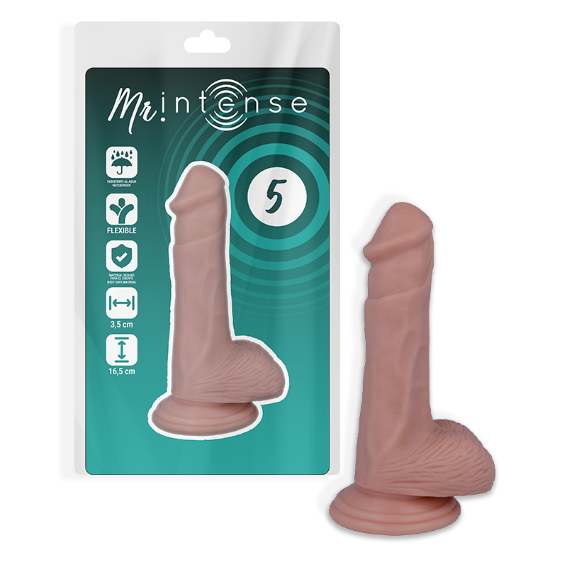 mr intense 5 realistic penis 16.5 cm o 3.5 cm