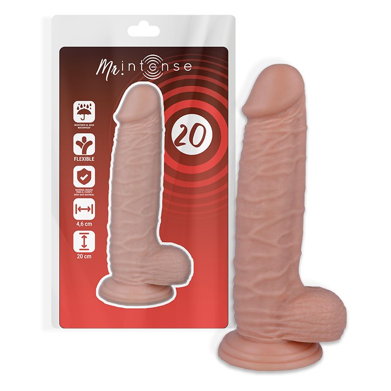 mr intense 20 realistic penis 20 cm o 4.6 cm