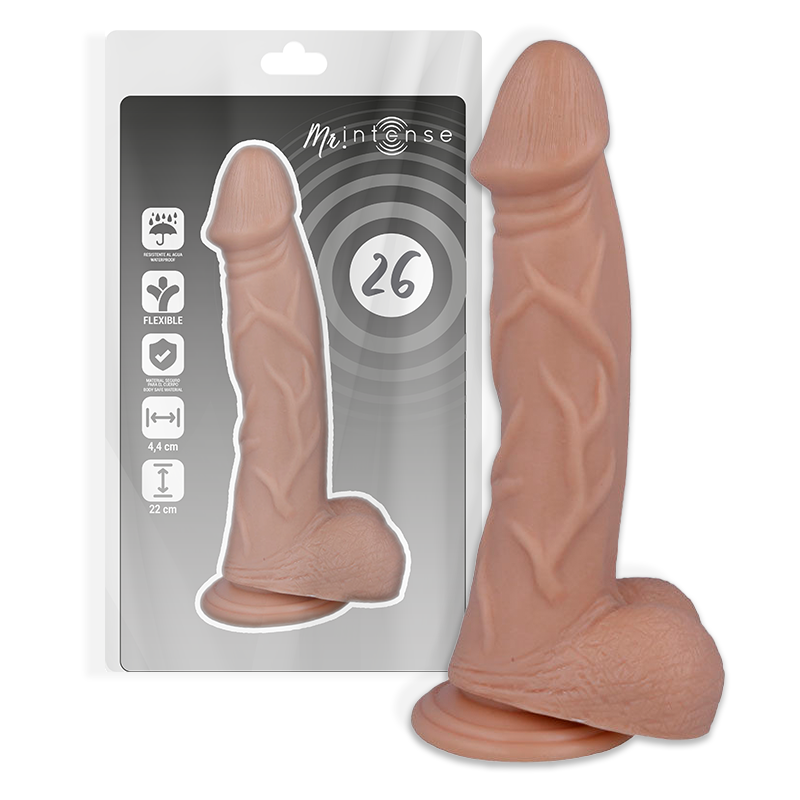 mr intense 26 realistischer penis 22 cm o 4.4 cm