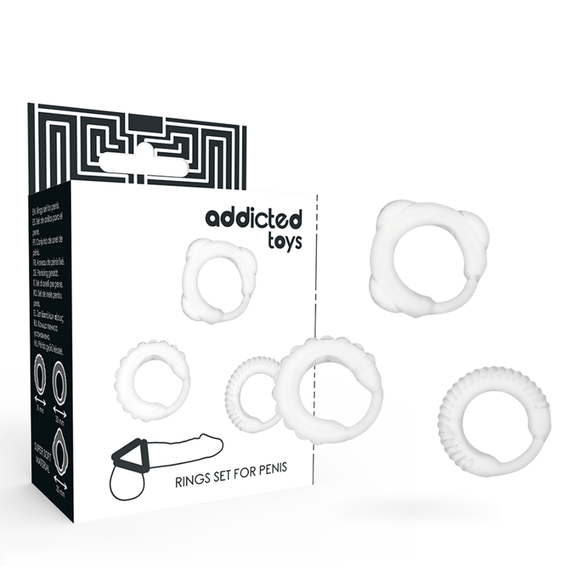 addicted toys c ring set klar