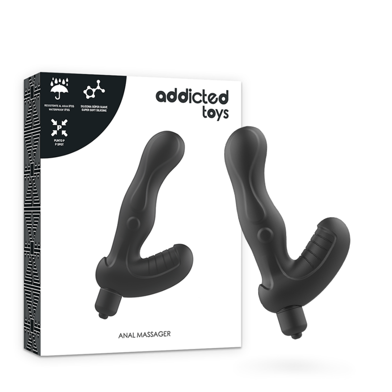 addicted toys p spot vibe silikon prostata anal stimulator