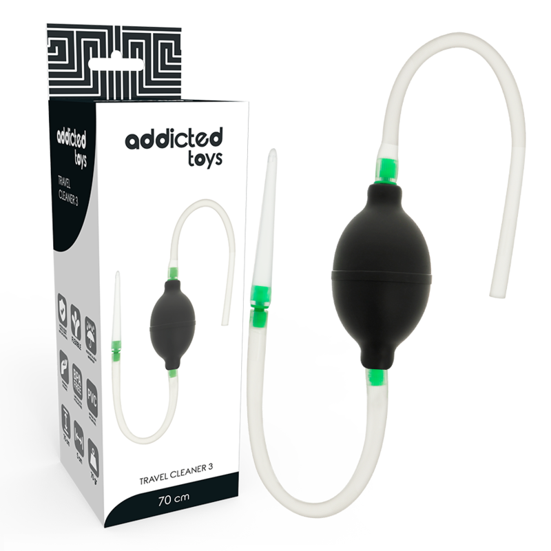 addicted toys schwarzes enema set