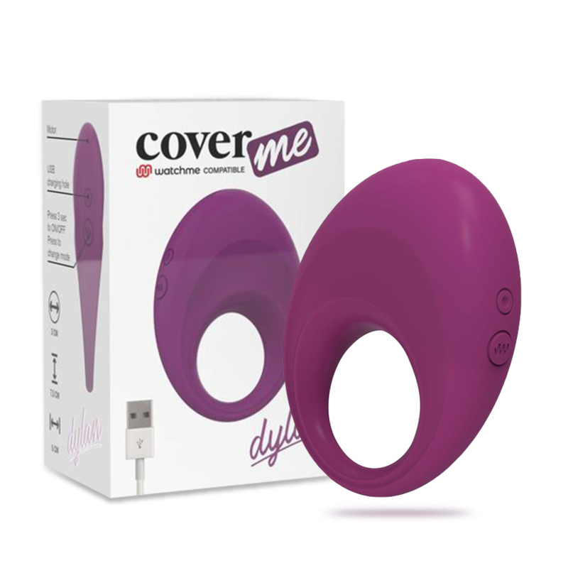 coverme wiederaufladbarer ring von dylan, kompatibel mit der drahtlosen watchme technologie