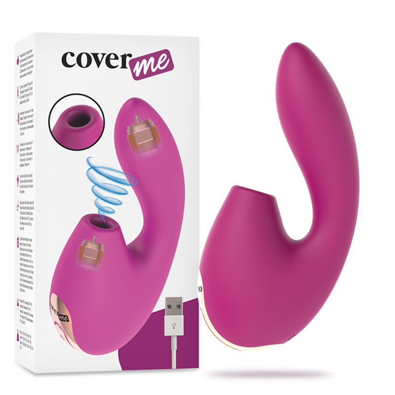 coverme klitoris sauger leistungsstarker g punkt rush vibrator