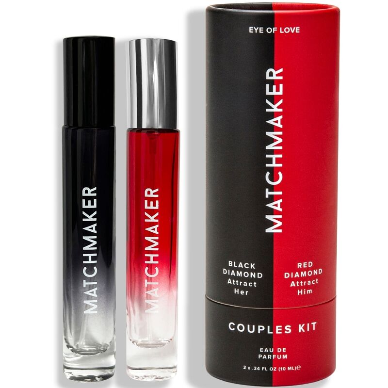 eye of love matchmaker pheromone 2 teiliges set fÜr paare, zieht sie und ihn an, 20 ml