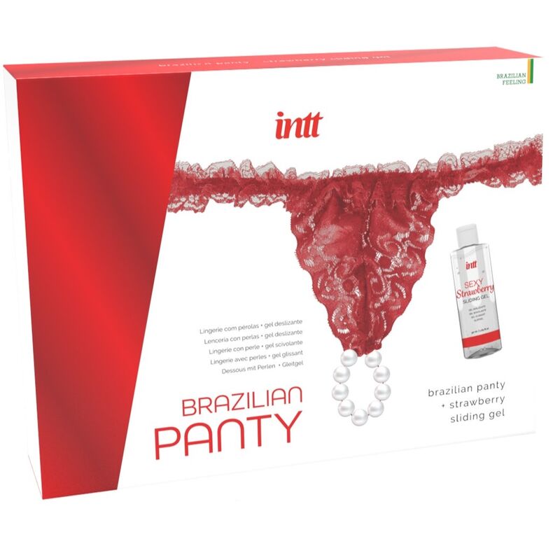 intt releases brasilianisches rotes hÖschen mit perlen und schmiergel 50 ml
