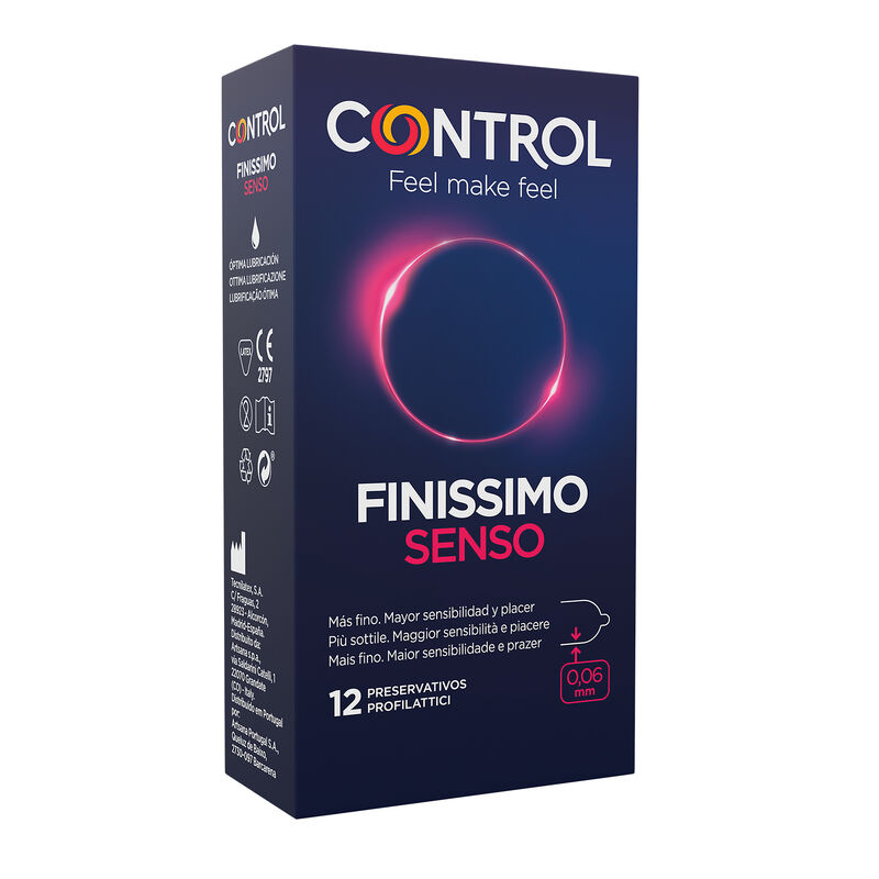 control adapta senso condoms 12 units