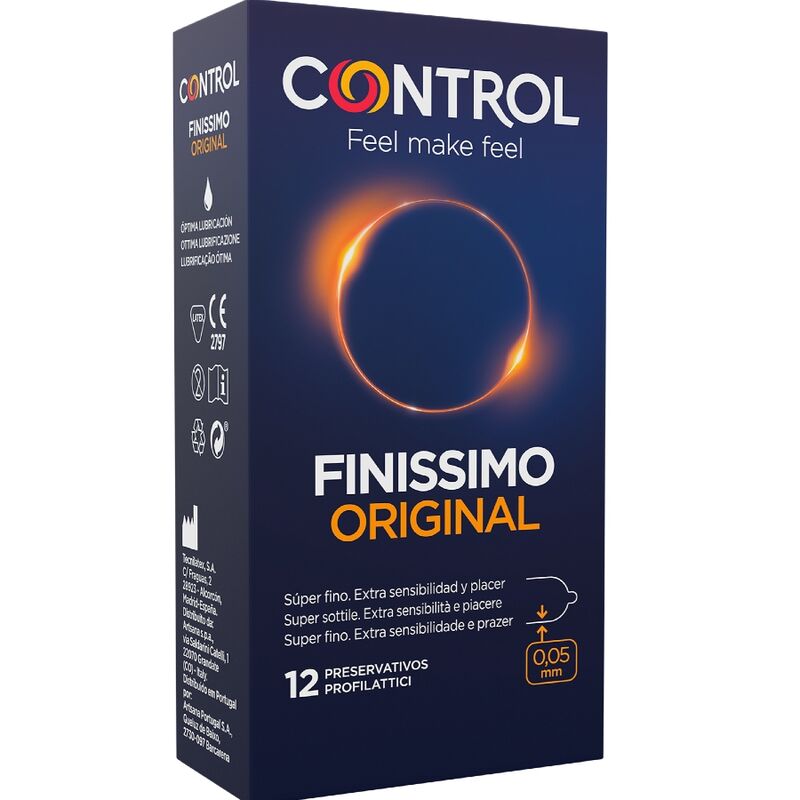 control finissimo condoms 12 units