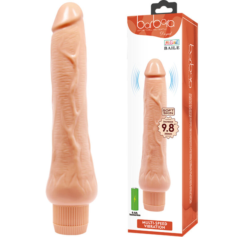 baile barbara realistischer vibrator 25 cm
