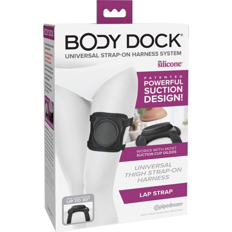 pipedreams body dock lap strap gurt