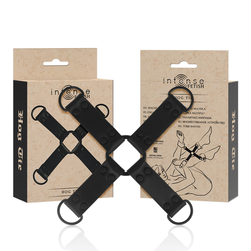 intense fetish hog tie