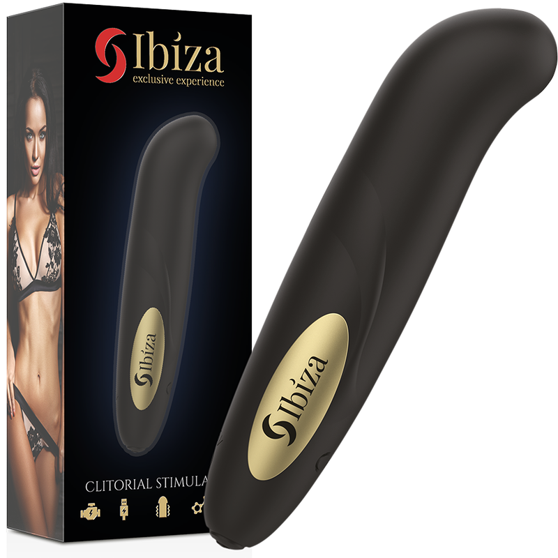 ibiza kliterstimulator usb ladegert 10 vibrationsmodi golden 13 x 2,9
