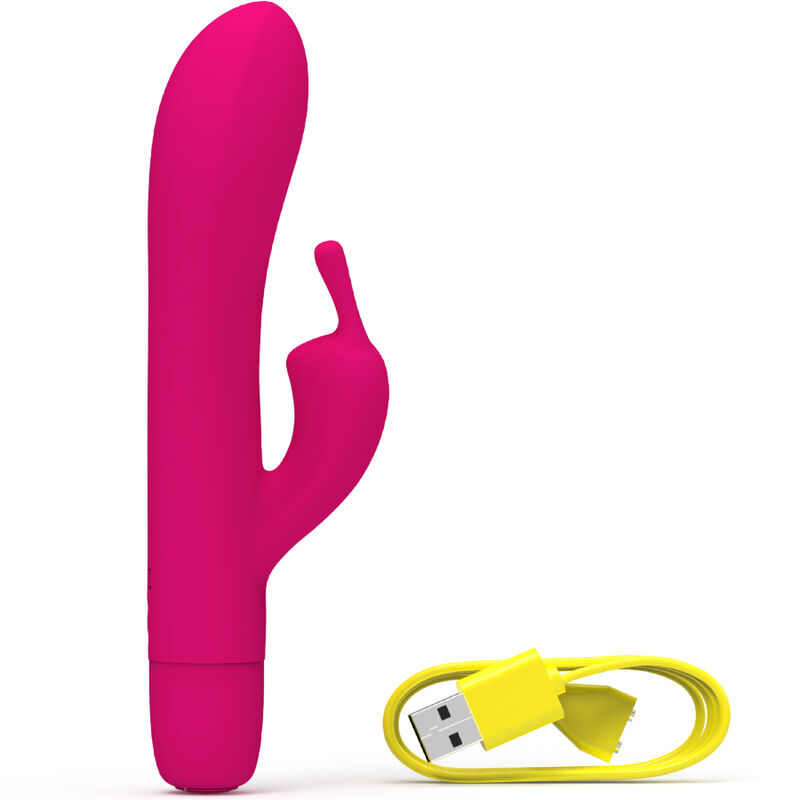 b swish bwild bunny infinite klassischer wiederaufladbarer vibrator rosa silikon