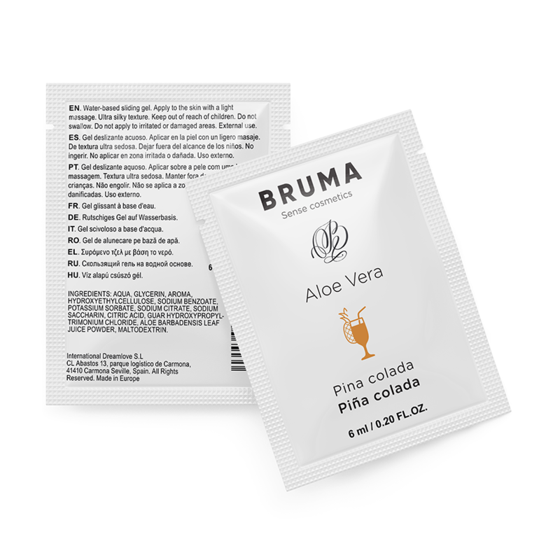 bruma aloe vera gleitgel pina colada geschmack 6 ml