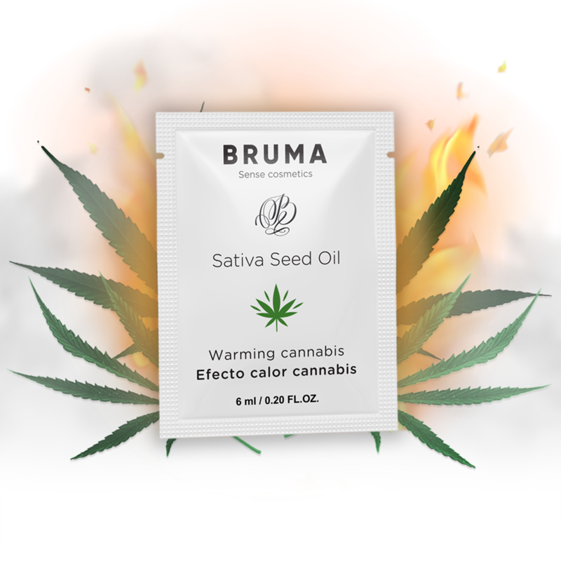 bruma sativa samenÖl gleitgel mit wÄrmendem cannabisgeschmack 6 ml