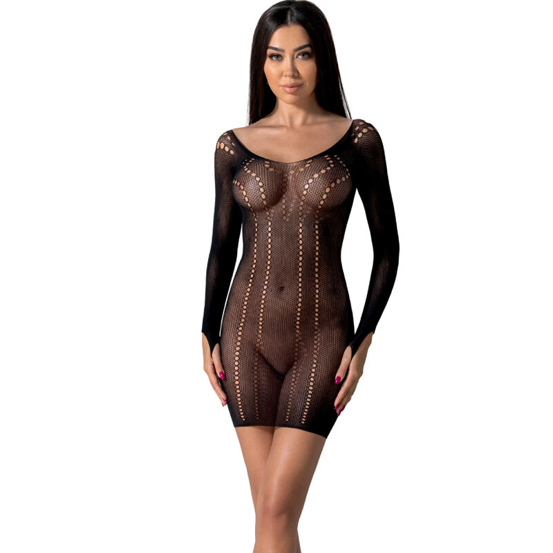 passion bs101 bodystocking schwarz eine grÖsse