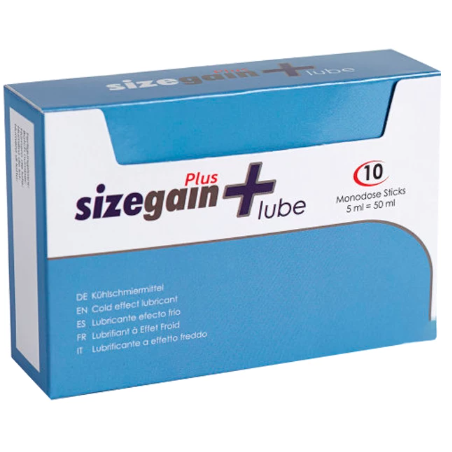 500 cosmetics sizegain plus lube cold effect