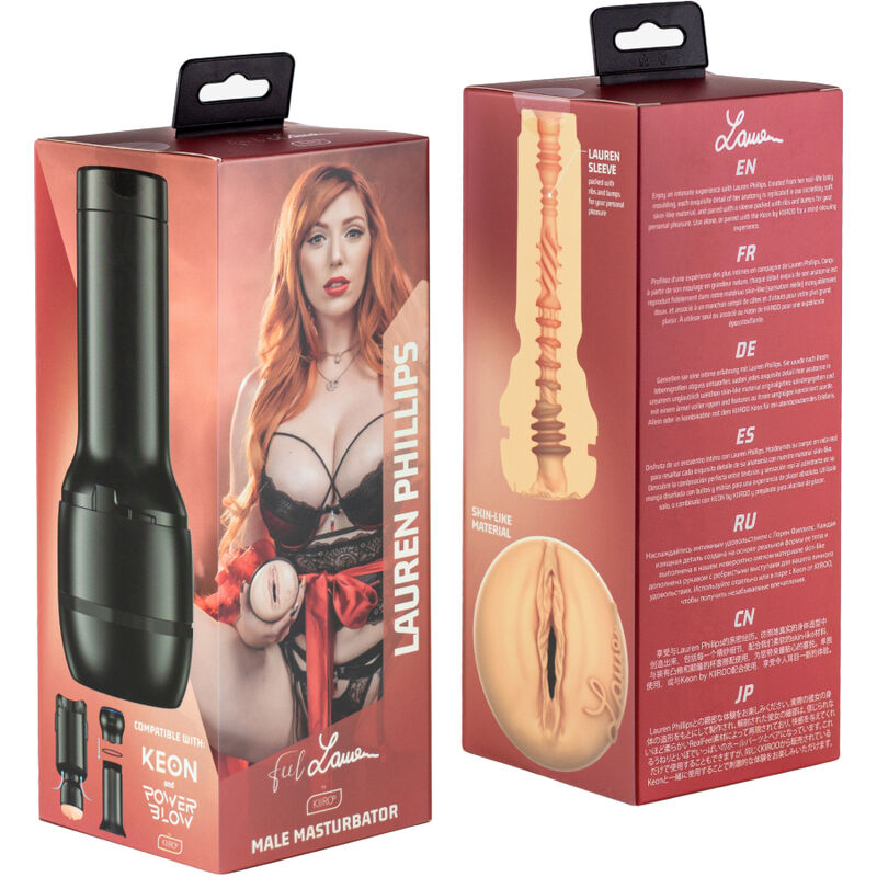 kiiroo feel lauren phillips stars collection strokers powerblow kompatibel