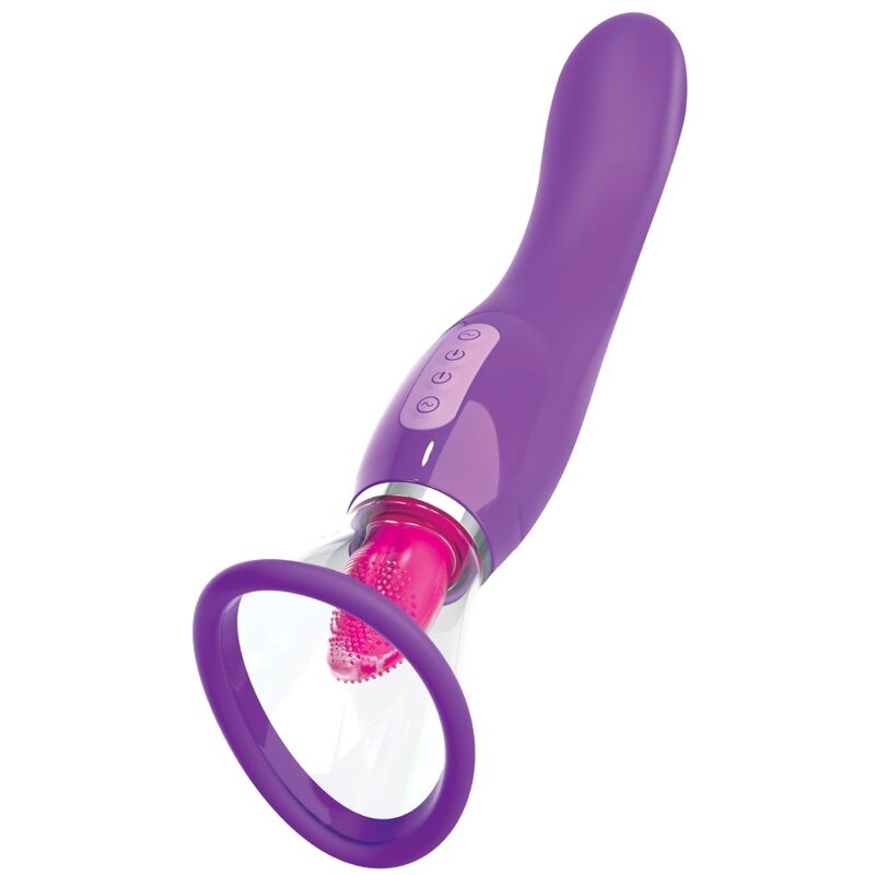 fantasy for her klitorisauger violet, der die zunge stimuliert