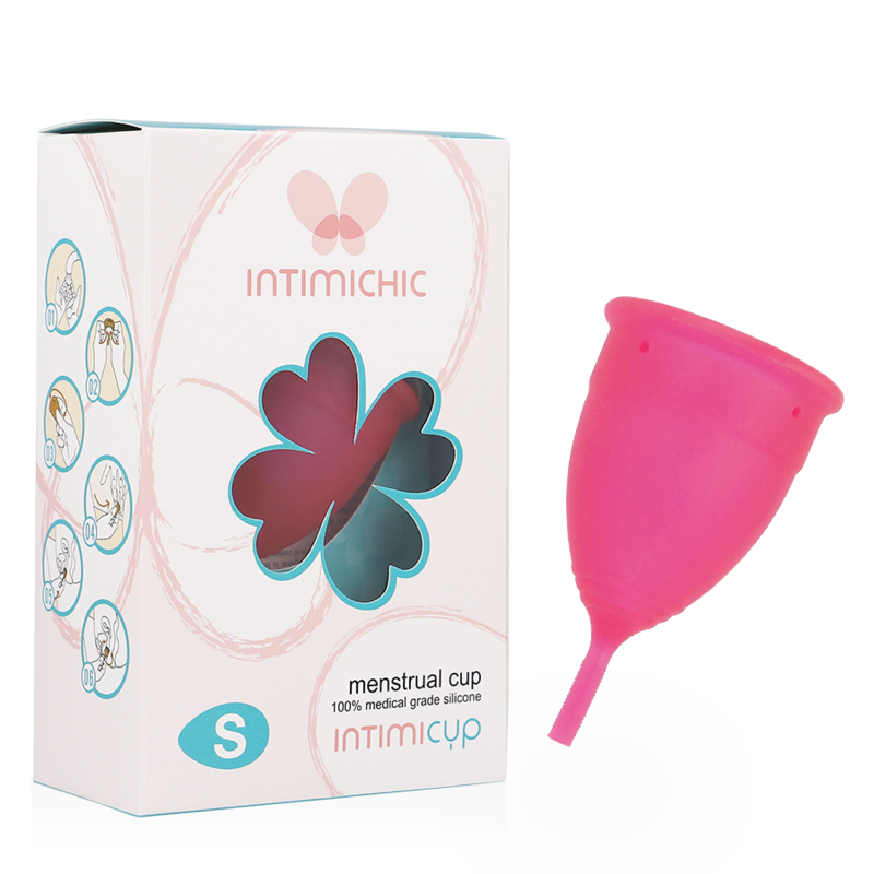 intimichic menstrual cup medizinisches silikon grÖsse s