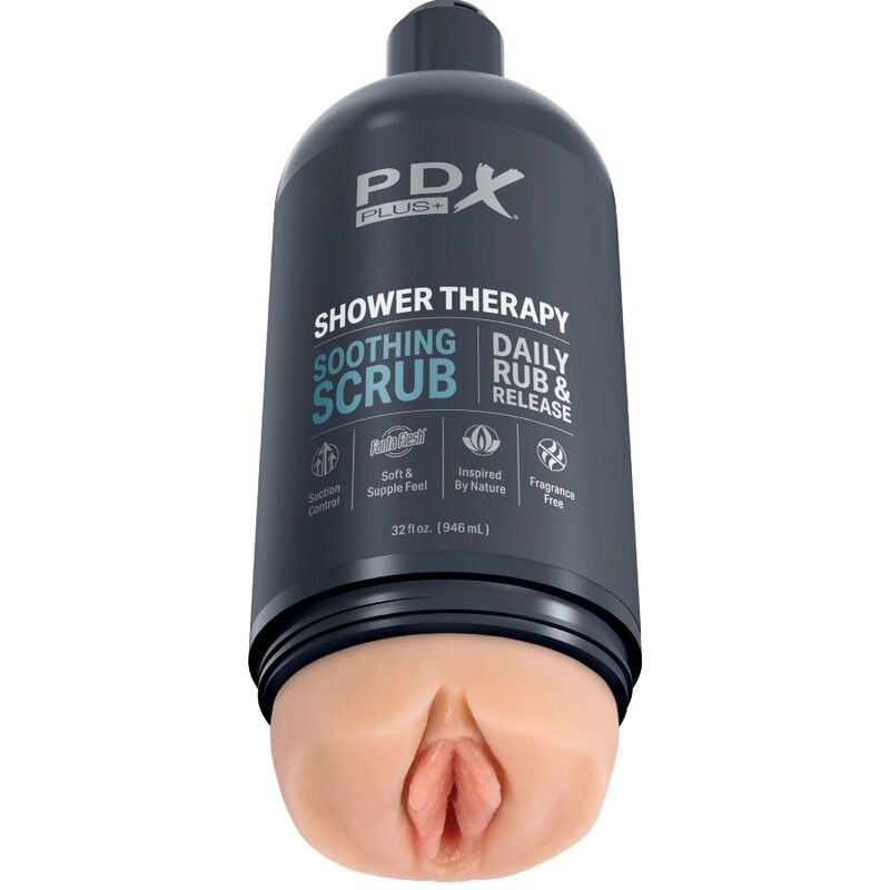 pdx plus stroker masturbator diskretes flaschendesign beruhigendes peeling shampoo