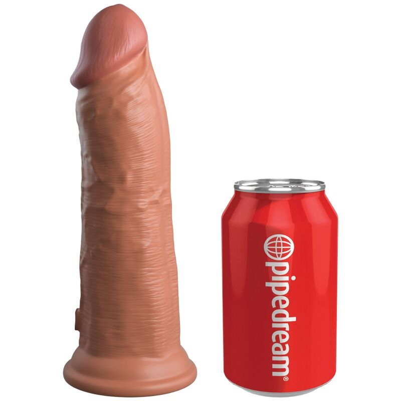 king cock elite realistischer silikondildo 20.3 cm karamell