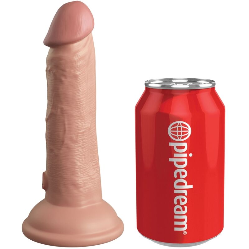 king cock elite realistischer dildo mit vibration und silikon 15.2 cm