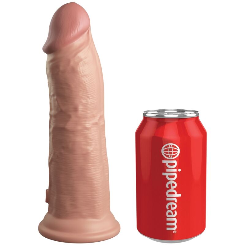 king cock elite realistischer dildo mit vibration und silikon 20.3 cm