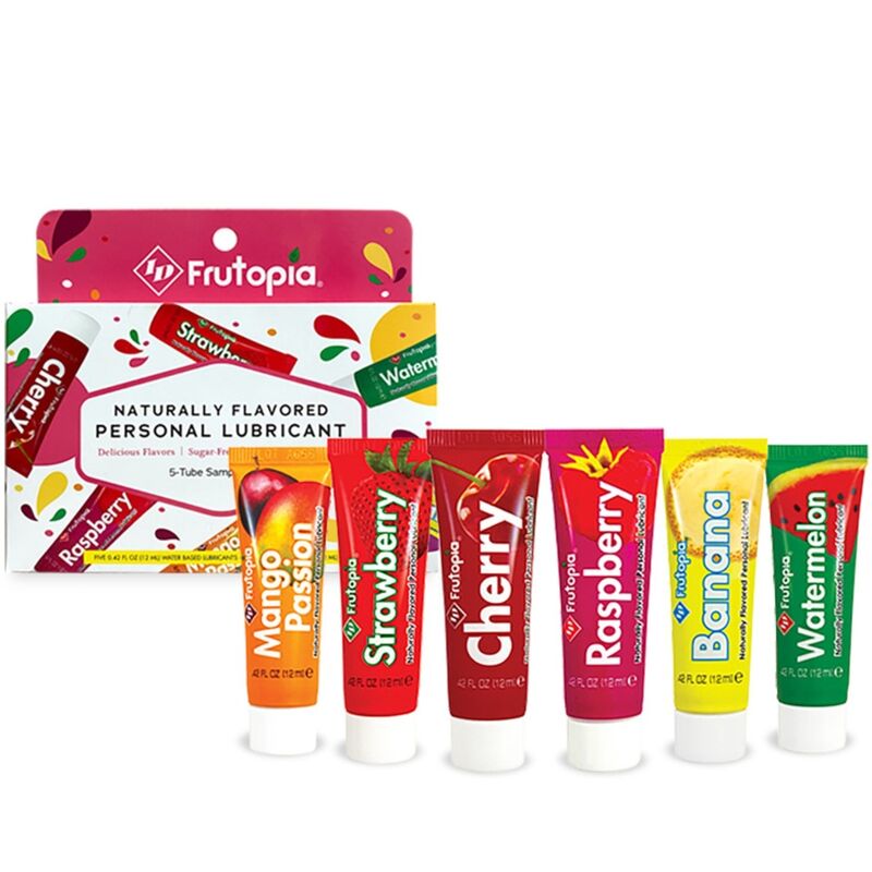 ID Frutopia Gleitgel mit Geschmack, 5er Pack