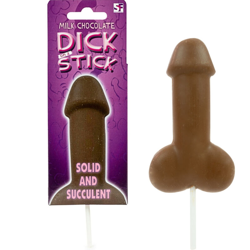 spencer fleetwood penis lollipop mit milchschokolade
