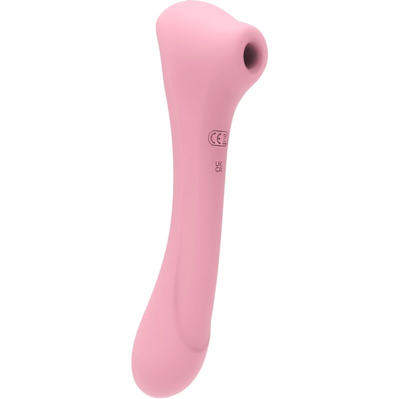 femintimate daisy massager mit saug und vibrator pink