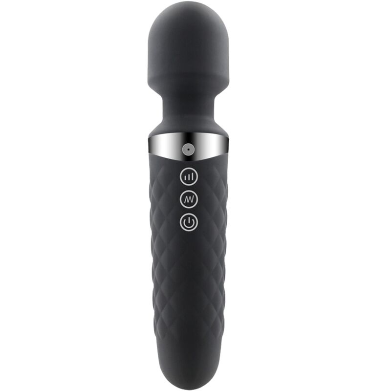 alive be wanded vibrator massager schwarz