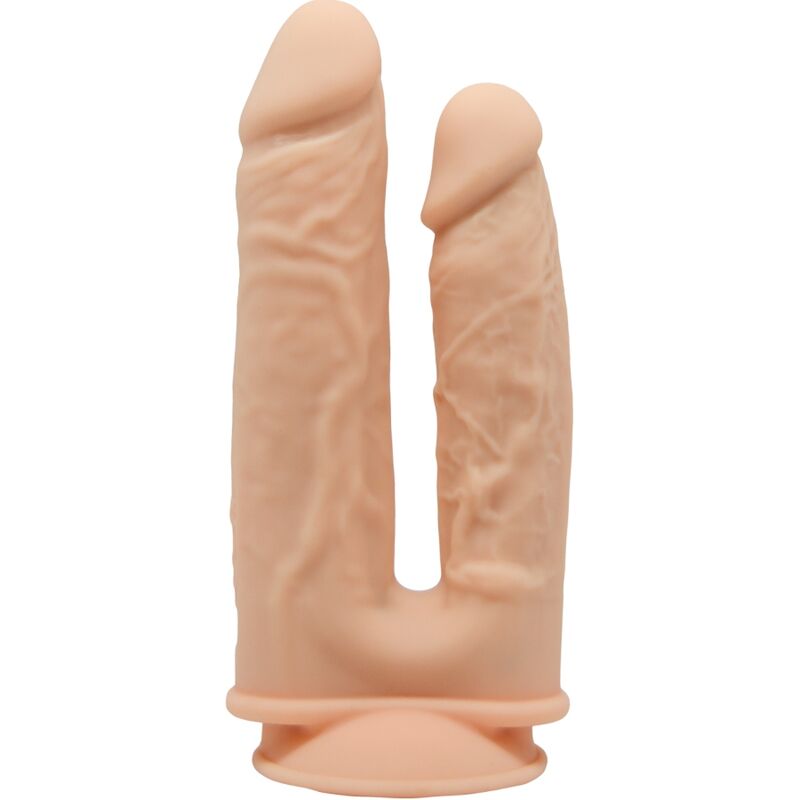 silexd modell 1 realistischer penis doppelpenetrationsvibrator premium silexpan silikon fernbedienung 17.5 / 19.5 cm