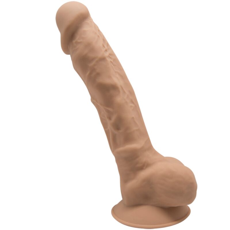 silexd model 1 realistischer penis premium silexpan silikon karamell 17.5 cm