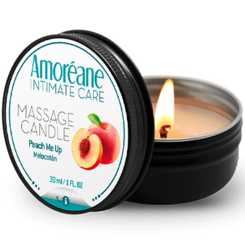 amoreane massagekerze pfirsich 30 ml