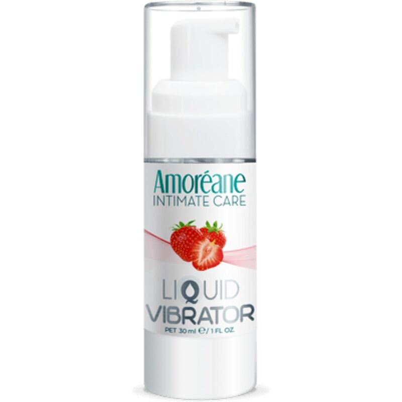 amoreane  vibrierende flÜssige erdbeere 30 ml