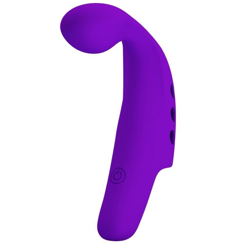 pretty love gorgon purple wiederaufladbarer fingervibrator