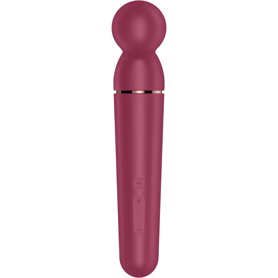 satisfyer planet wand er vibrator massager berry