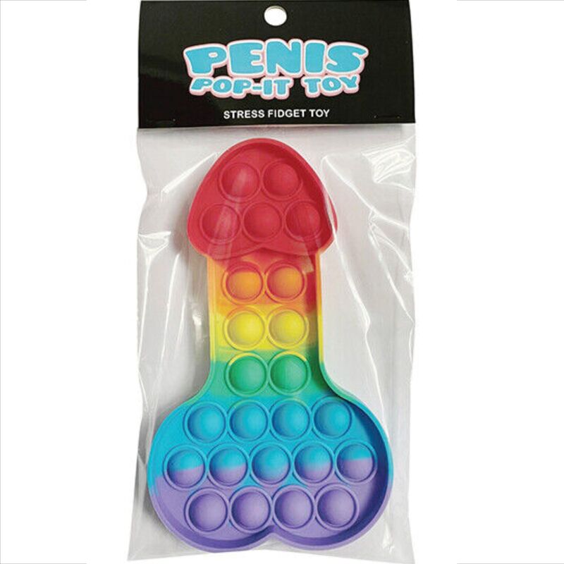 kheper games mehrfarbiges pop it penis anti stress spielzeug