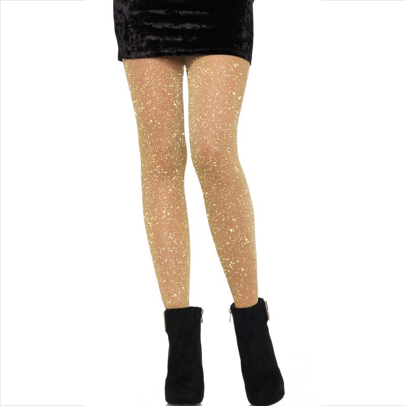 leg avenue transparente strumpfhose golden