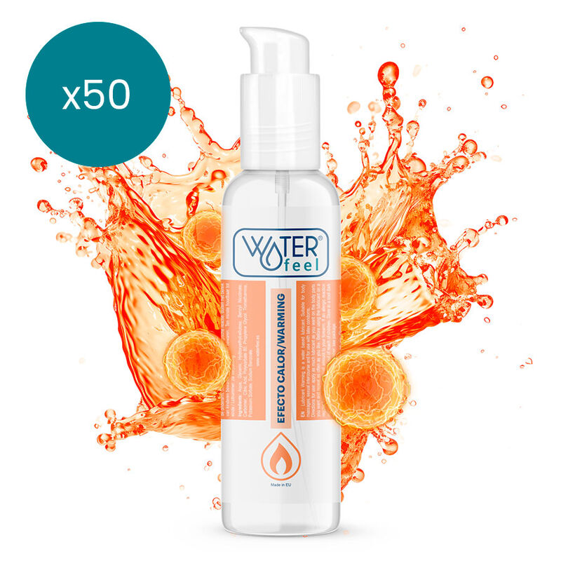 Wärmendes Gleitgel 150 ml wasserbasiert für Massage und Intim WATERFEEL