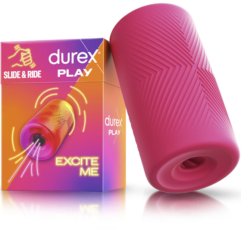 Durex Slide & Ride Masturbator mit flexibler Hülle