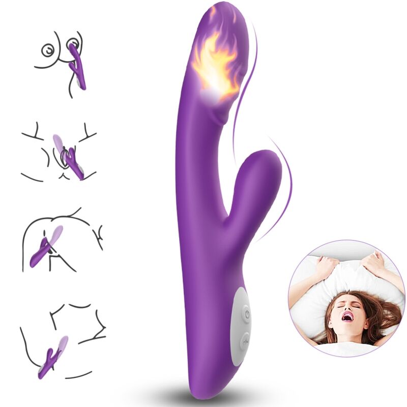 armony spark vibrator wÄrmeeffekt lila
