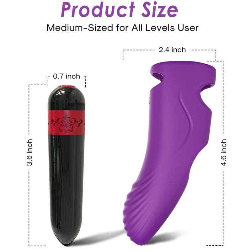 armony aurora vibrator finger lila
