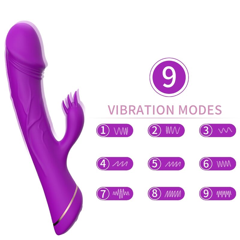 armony dildo vibrator kaninchen silikon lila