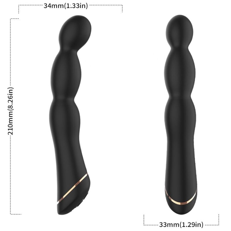 armony bambu vibrator einstellbar schwarz