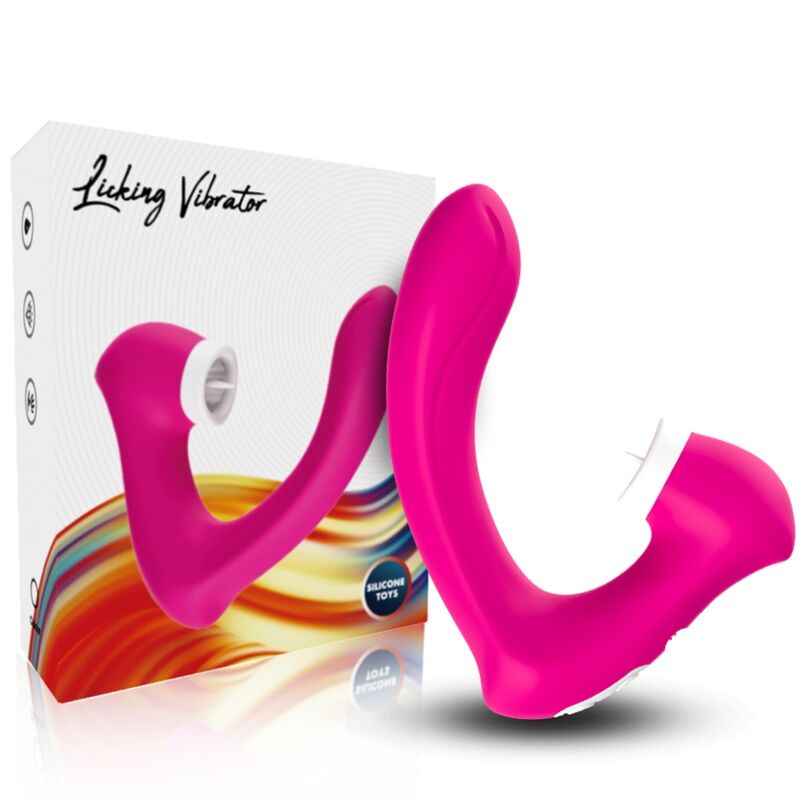 armony secretkiss leckt vibrierenden clit und vibrator in gebogenem fuchsia