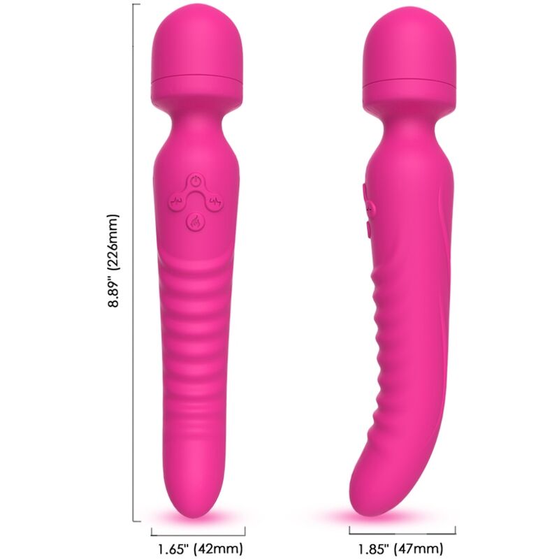 armony mission massager vibrator wÄrmeeffekt fuchsia