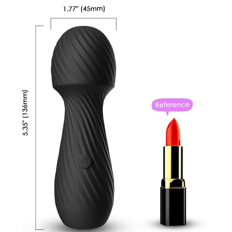 armony dazzle massager vibrator klein schwarz