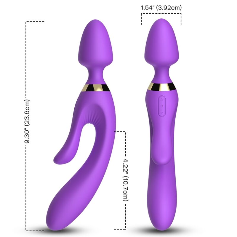 armony massager vibrator kaninchen lila